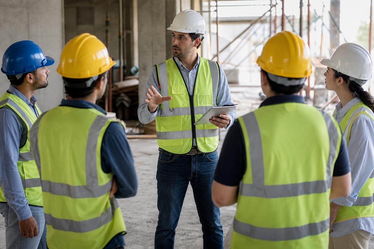 construction safety orientation checklist